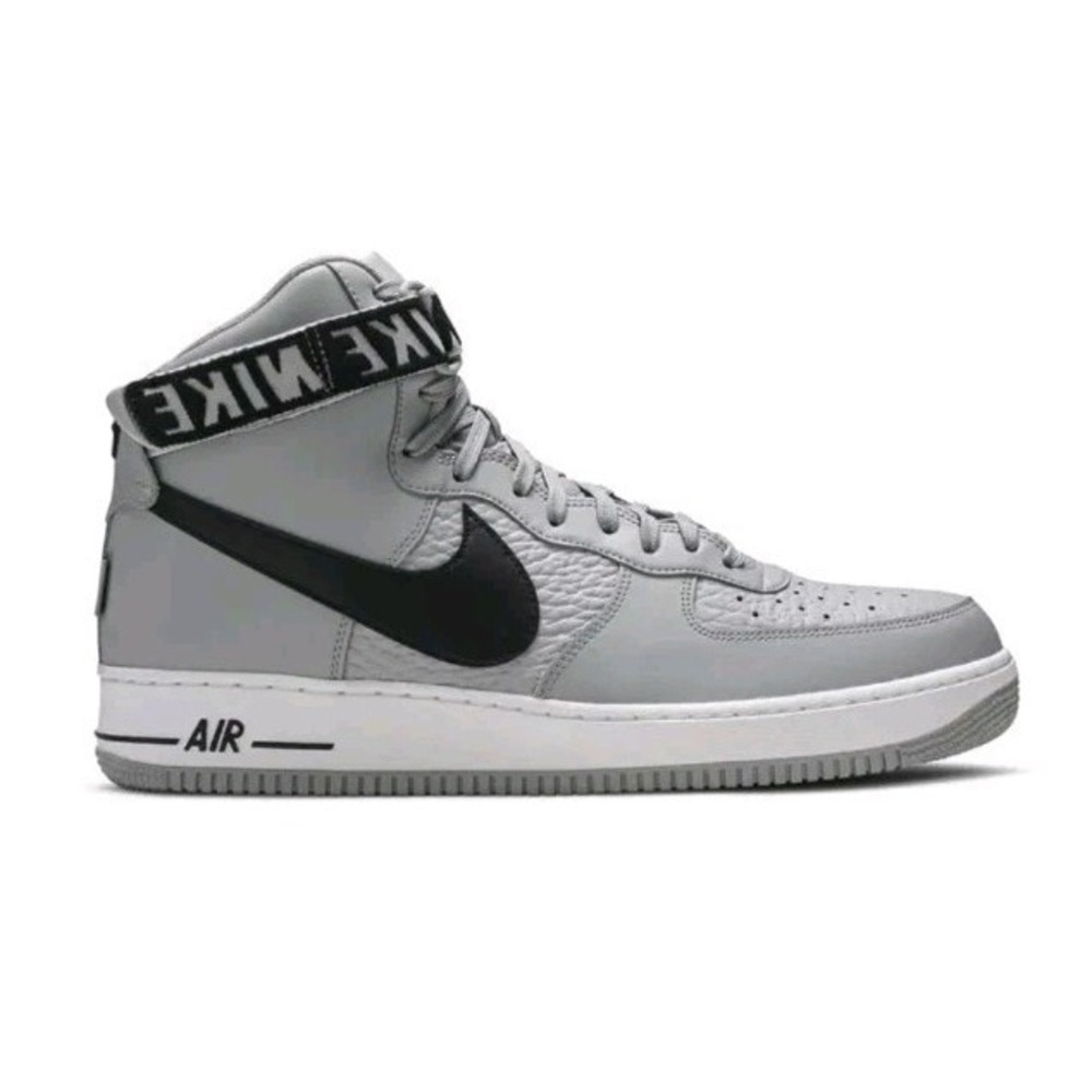 NIKE Air Force 1 High 07 Top Statement Game Mens 11.5 US Grey Black Gift W Box